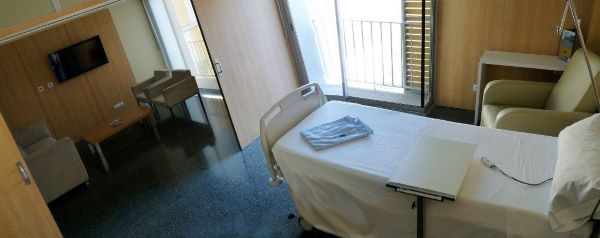 Палата в клинике Кирон Палата в клинике Кирон Мадрид